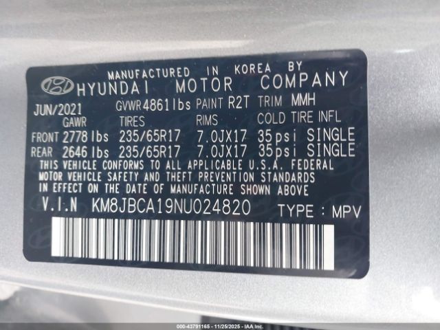 Hyundai TUCSON Blue Image 12