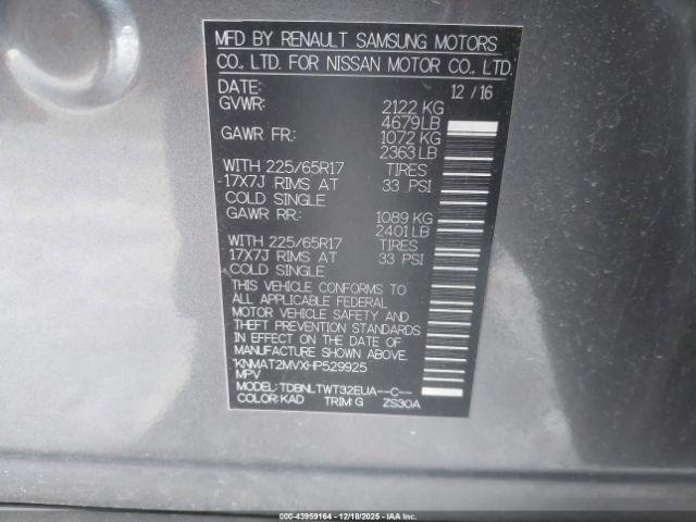 Nissan Rogue Sv Image 8