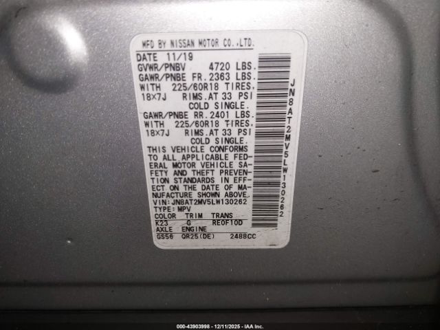 Nissan Rogue Sv Intelligent Awd Image 6