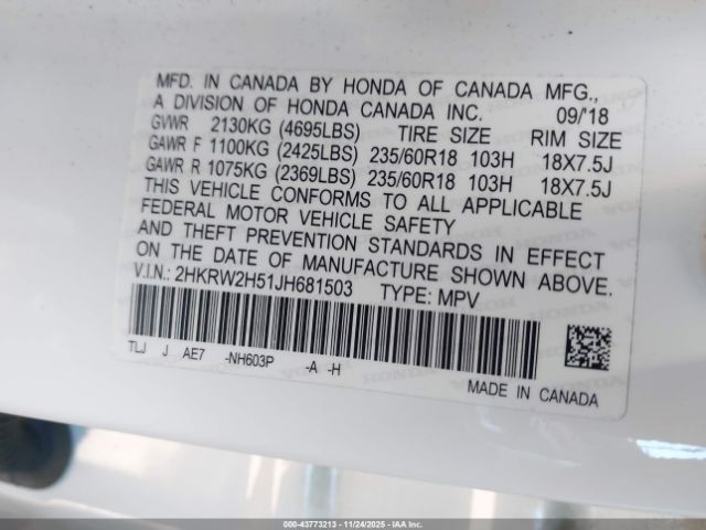 Honda CR-V Ex Image 12