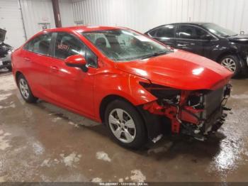  Salvage Chevrolet Cruze