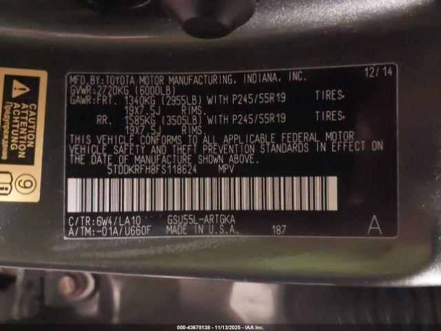 Toyota Highlander Limited V6 Image 3