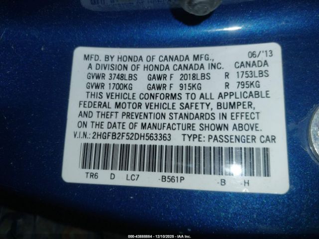 Honda Civic Lx Image 3