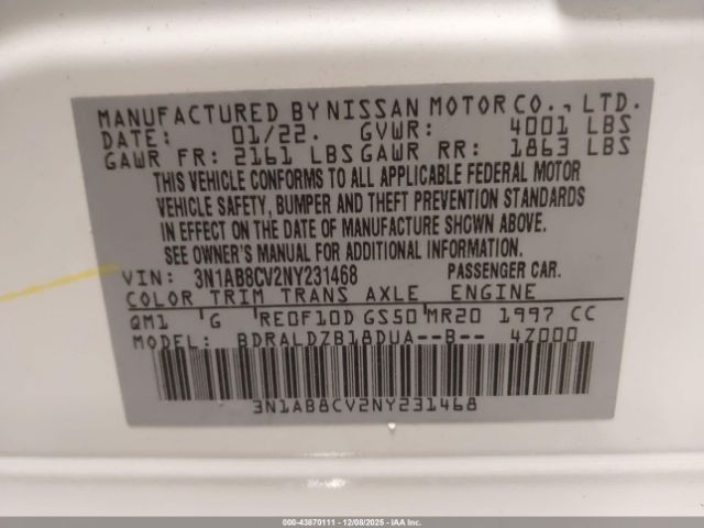 Nissan Sentra Sv Xtronic Cvt Image 11