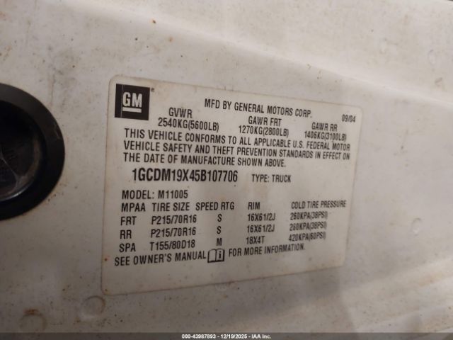 Chevrolet Astro Image 10