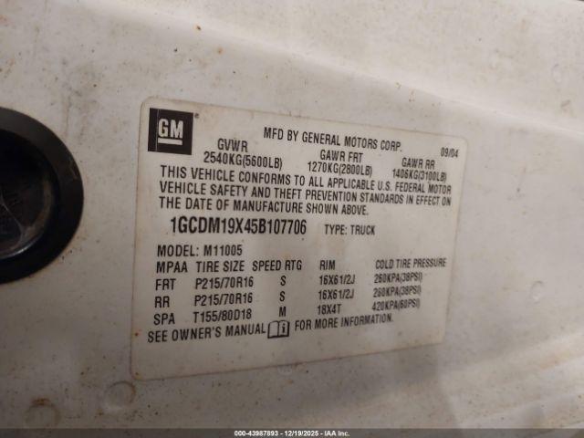 Chevrolet Astro Image 10