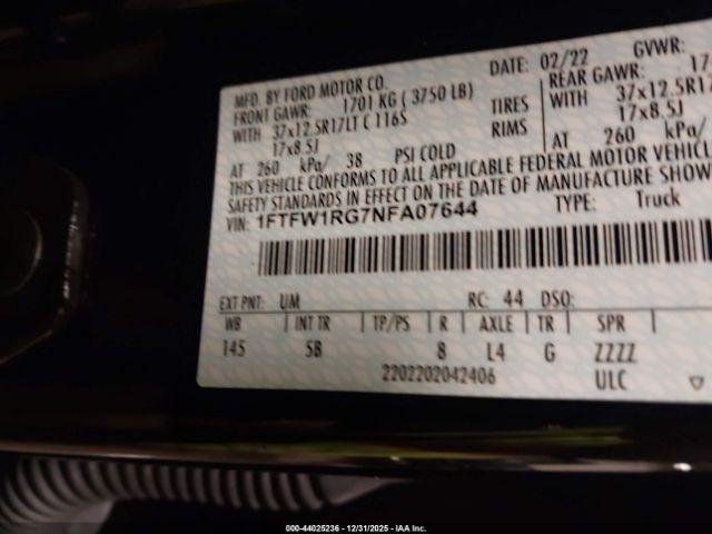 Ford F-150 Raptor Image 6