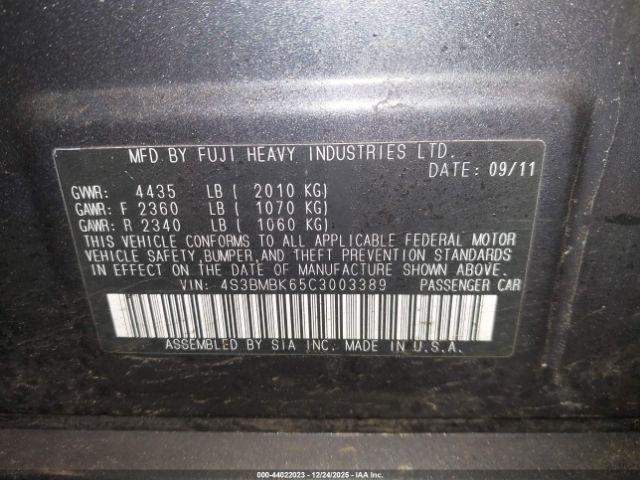 Subaru Legacy 2.5i Limited Image 11