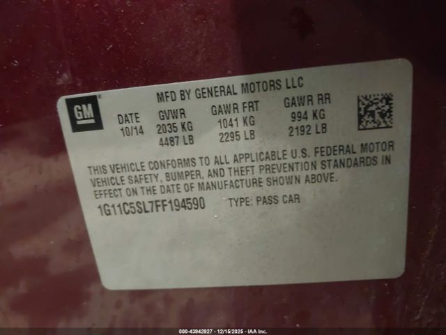 Chevrolet Malibu 1lt Image 5