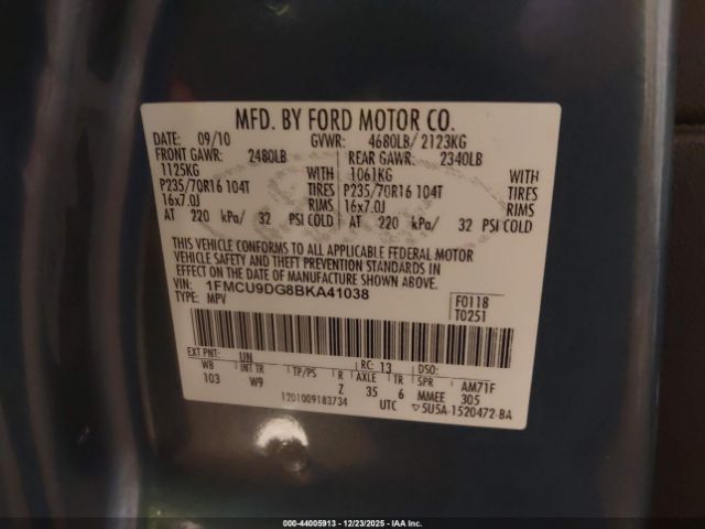 Ford Escape Xlt Image 10