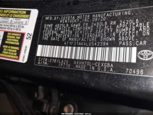 Toyota Camry Xle Hybrid Image 13