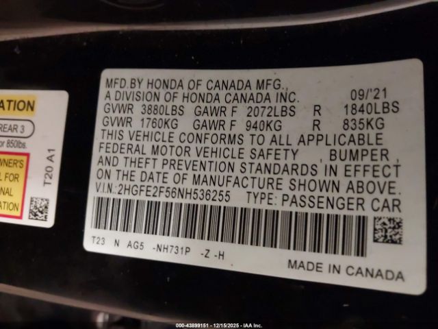 Honda Civic Sport Image 6