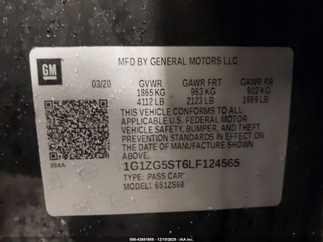 Chevrolet Malibu Fwd Rs Image 4