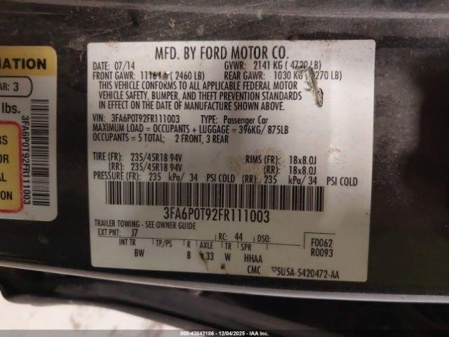 Ford Fusion Se Image 10