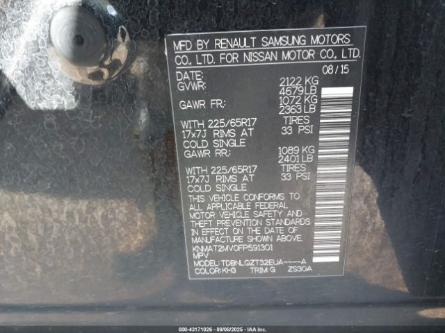 Nissan Rogue Sv Image 7