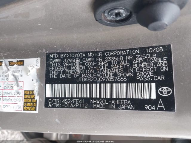 Toyota Prius Standard Image 11