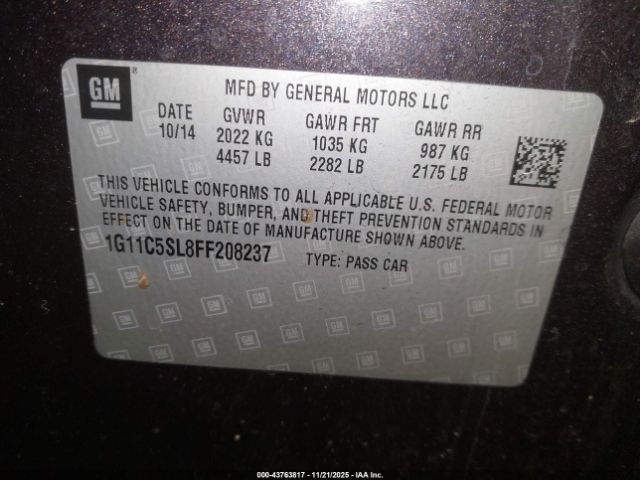 Chevrolet Malibu 1lt Image 10