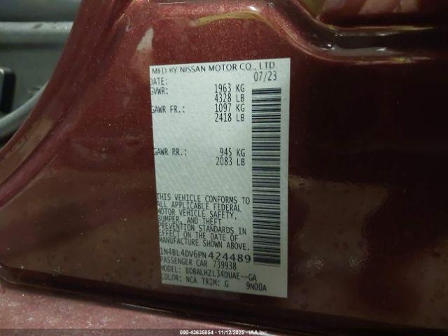 Nissan Altima Sv Fwd Image 6