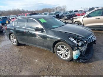  Salvage INFINITI G37x